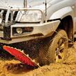 Set 2 placi antiderapante 4x4, offroad, 122x35, Rescue Track Rustik, verde armata, BUDDY22 Sumex