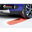 Set 2 placi antiderapante 4x4, offroad, 64x20, rosii, 01459 Compass