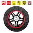 Set 2 huse antiderapante zapada, marimea M, 13''- 18'' Snow Grip Pro 735.52 Heyner 