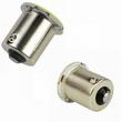 Set 2 becuri pozitie cu LED COB 12V R5W BA15s, galbene, 56266Y-12V