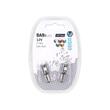 Set 2 becuri bord, T4W-BA9S, cu 3 Leduri SMD5050, 12V,  alb, Canbus, VISION 58313