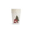Set de unica folosinta 12 farfurii, 6 pahare, 20 servetele, de Craciun Family Pound 58224b