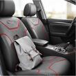 Set huse auto pentru 1 scaun cu tetiera gri, Classic 68613 CarCo 