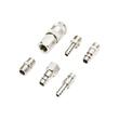 Set cuple rapide pt furtun aer si scule pneumatice, cuplaj 1/4', adaptor furtun 8mm BK92715 / FG88