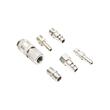 Set cuple rapide pt furtun aer si scule pneumatice, cuplaj 1/4', adaptor furtun 8mm BK92715 / FG88