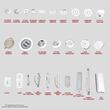 Lampa interior plafon fi95 FT-046S LED, incastrata, argintiu 9-36V Fristom