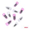 Suruburi vulcanizare pentru repararea rapida a anvelopelor, set 10buc, 2 marimi, 2x9mm + 4x12mm 03227  AMIO
