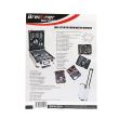 Trusa chei professionala 187 bucati, cu troler aluminiu BK92504