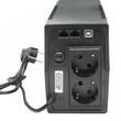 UPS 800VA/480W cu baterie 9Ah si 2 prize shuko, LCD, USB, AVR Breckner Germany