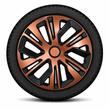 Capace roti 15'' Jestic RAVEN II cu inel, Aramiu+Negru
