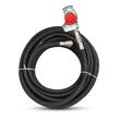 Furtun umflat roti 15m, 20 bar, cu cupla aer camion si mufa rapida, pistol fi 15mm, negru, B.A.M WDP027