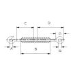 Intinzator cablu ochi - carlig DIN 1480 M20, 09521186 UNIQ