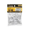 Popnit din aluminiu 3.2x6.4mm, punga 50 de bucati, 161002 Hoteche.
