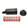 Filtru plastic cu sita, 1-1/2 Inch, 48mm pentru tub, furtun de irigare, 120 mesh BK88777 