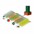 Tub picurare apa fi16mm, grosime 36mil-0.91mm, distanta intre picuratori 30cm, debit 4L pe ora, rola 100m, BK78379