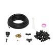 Set pulverizare apa tip ceata, furtun 20m, duze alama, terasa, gradina 65 piese bk PH54