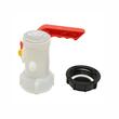 Robinet scurgere bazin IBC, fi60mm, cu buson, din plastic, EW84