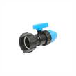Robinet scurgere bazin IBC, fi60mm, cu conector furtun PVC fi25mm, EW82