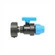 Robinet scurgere bazin IBC, fi60mm, cu conector furtun PVC fi25mm, EW82