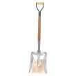 Lopata patrata otel, moale, coada cu maner, 38, 1.5x280x350mm YKS DISSH91