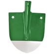 Cap de lopata din otel, fi42, 1.7x255x280mm, varf ascutit DISDP89
