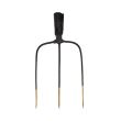 Furca metal elvetiana cu 3 coarne, fi40, fara maner DISSH93