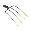 Furca metal elvetiana cu 4 coarne, fi 40, fara maner DISSH94