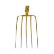 Furca metal elvetiana cu 5 coarne, fi 40, fara maner DISSH95