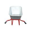 Roaba metalica 80L cu roata pneumatica 350/8 si cuva galvanizata 880x600x270mm Thor