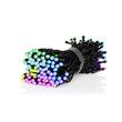 Ghirlanda luminoasa decorativa Smart Wi-Fi Nedis, 168 LED-uri, RGB, 20m, Android / IOS, WIFILX01C168 Nedis