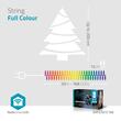Ghirlanda luminoasa decorativa Smart Wi-Fi Nedis, 168 LED-uri, RGB, 20m, Android / IOS, WIFILX01C168 Nedis