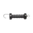 Maner poarta negru cu arc mare si carlig gard electric BK87670