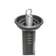Maner poarta negru Diamond cu arc si carlig BK87667, M87Z667, BY81