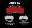 Set placute frana JCP1001 A Juratek MB, MAN, BPW, SAF 
