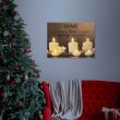 Tablou  cu 6 LED-uri, 30x40cm, Family Pound 58017E