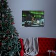 Tablou Aurora Boreala, 19 LED-uri, 30x40cm, Family Pound 58017I