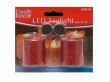 Lumanare Led rosie Family Decor 55941R set 2 bucati