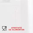 Canistra apa potabila 10L, cu robinet plastic detasabil, alba, atestata alimentar, 86572 Carmotion