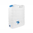 Canistra apa potabila 20L, cu robinet plastic detasabil, alba, atestata alimentar, 86561 Carmotion