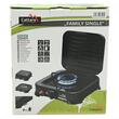 Aragaz portabil camping, cu 1 arzator, aprindere piezo, putere 2.2 kW, consum 160 g/h, capac, Traveler Family 13595 Compass