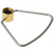 Buson metalic cu garnitura pentru butelie turistica filet3/8, cu maner, B.A.M GAZ013