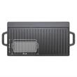 Plita pentru gratar 50x23x1,4cm, cu doua fete, din fonta, 13064 Compass  