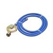 Furtun conectare butelie aragaz, 2m, cu ceas, bk MH31