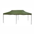 Cort pavilion de gradina, petreceri, metalic, 3x6m, pliabil, antiploaie 600D, verde, 13339 Cattara