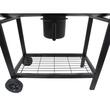 Gratar pe carbune cu roti si termometru, grill 73x37 cm, model BARRAL 99512, Cattara 13044
