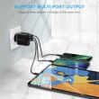 Incarcator 220V la 5V cu 3xUSB, afisaj digital, C0027, Choetech