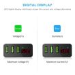 Incarcator 220V la 5V cu 3xUSB, afisaj digital, C0027, Choetech