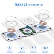 Statie de incarcare wireless, 3 in 1 pentru telefon, ceas, casti Apple, Iphone, BW2063 Bewello