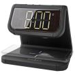 Ceas cu incarcare wireless telefon, USB, alarma NEDIS WCACQ10w1bk
