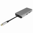 Adaptor multiport USB-C-->HDMI, Vga, 3xUSB PNI-MP10